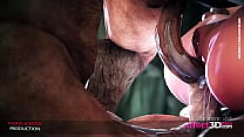 Monica Rossi's 3D fantasy animation, Amalia in the Wonderland Part 3