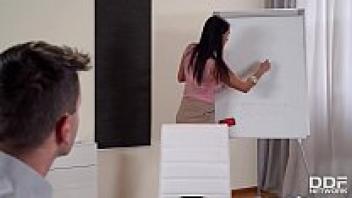 Euro Executive - Bombshell Kitana Lure has her ass loved deeply.