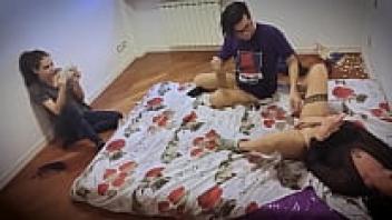 Erasmus Students Have A Sex Party Instead Of Studying - Exchange Student Amateur Homemade Sextape.