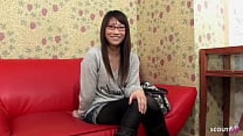 Old Guy Seduces Japanese Teen with Glasses to Uncensored JAV POV Casting Love