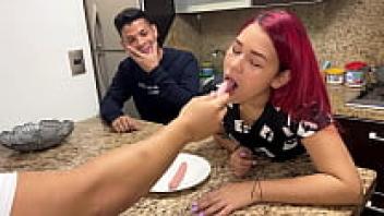 Addict to Sausages Provided by Her Cuckold Husband's Friend Jav NTR