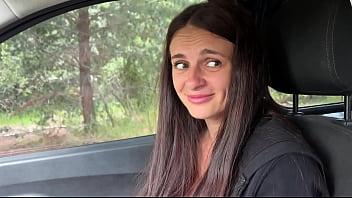 A modest rural girl spreads her ass to an impudent male and flashes her tits.